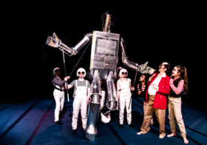 Giant Robot at the SciFi Cartoon Circus