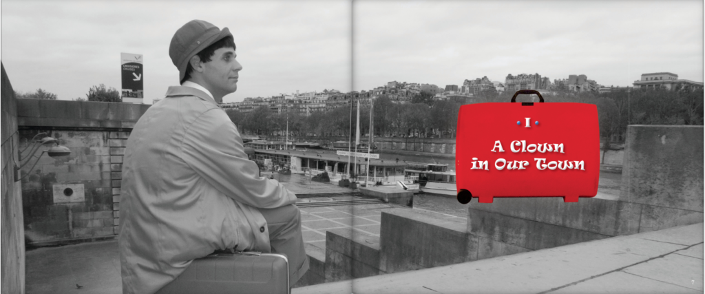 Sample Page to the book A Clown In Our Town:  a tribute to Rob Torres