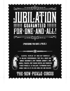 New Pickle Circus Poster