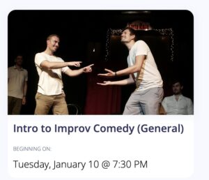 INTRO CLASS TO IMPROV COMEDY BARCELONA