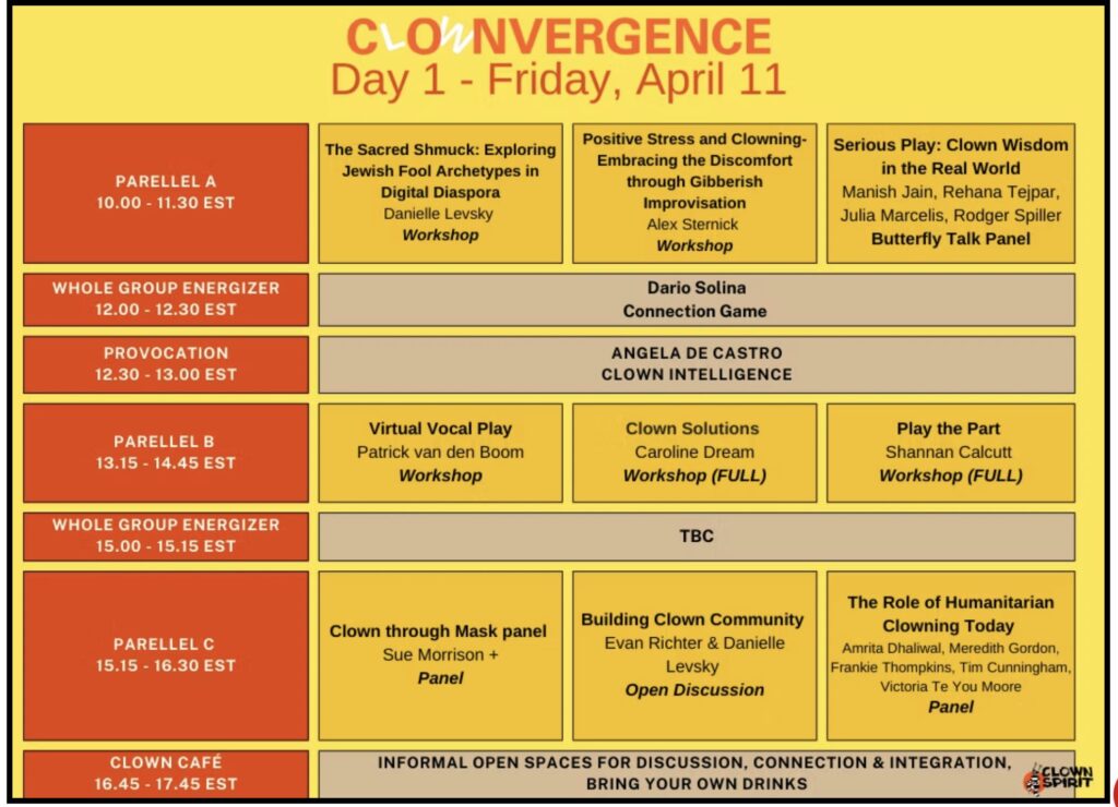 Clownvergence Day 1