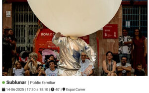 Circorts Festival- Sublunar show