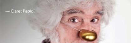 Remembering Claret Papiol, Catalan clown