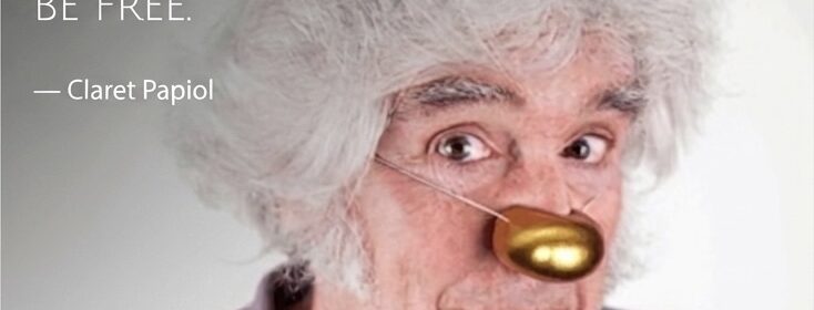 Remembering Claret Papiol, Catalan clown